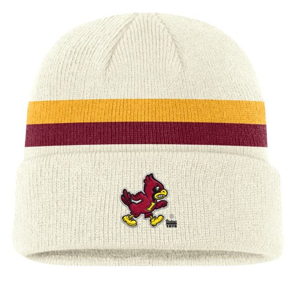 Nike® Walking Cy Cream Striped Beanie
